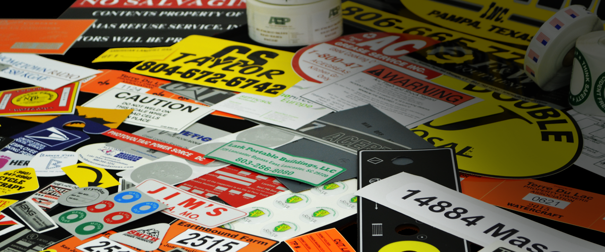 Industrial Labels, Stickers and Decals